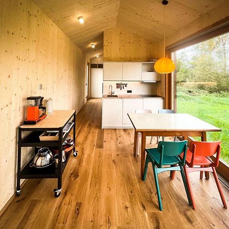 Вилла Die Klingerei - Tiny House Wiese Зевальхен Экстерьер фото